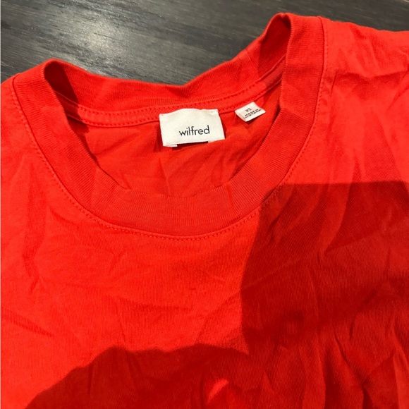 Wilfred Red Cropped Tshirt Red Size XS - Picture 2 of 2